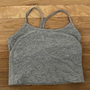 Spacedye Slim Racerback Cropped Tank